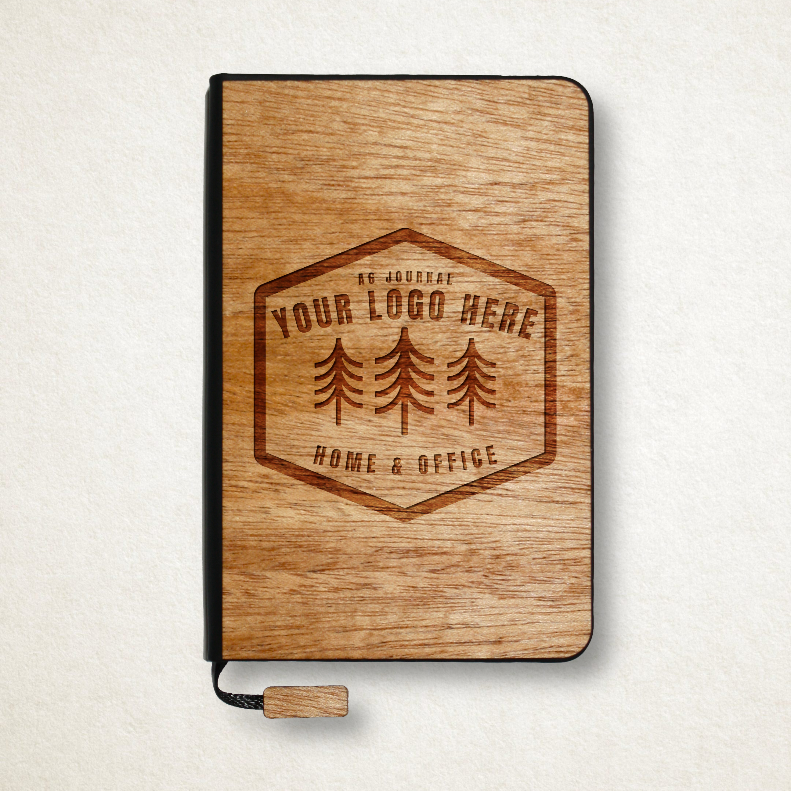 Laser Engraved Mahogany