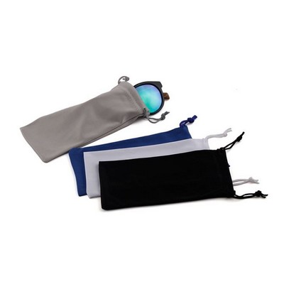 Wooden Sunglasses Drawstring Microfiber Cleaning Cloth